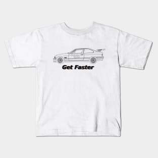 BMW 325is #93 Get Faster Kids T-Shirt